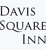 Davis Square Inn, fancy font